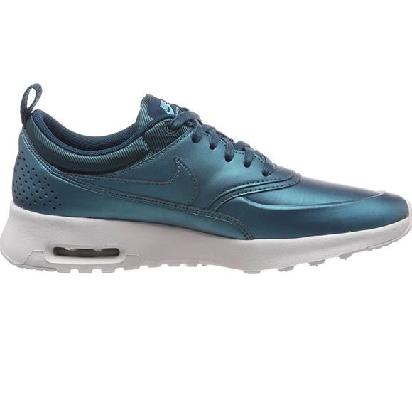 BRAND NEW Nike Air Max leather sneakers teal - Picture 7 of 8